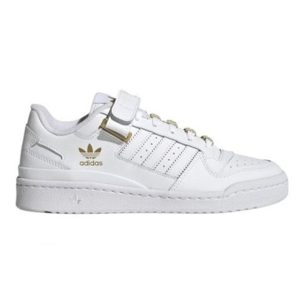 Adidas Forum Low Cloud White Gold Metallic (Women's